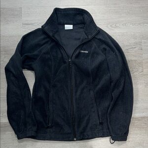 Columbia Black Full-Zip Fleece Jacket